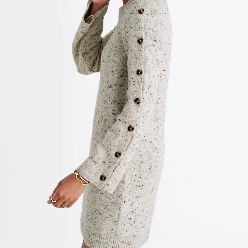 Madewell Donegal Longsleeve Sweater Dress - Picture 4 of 8